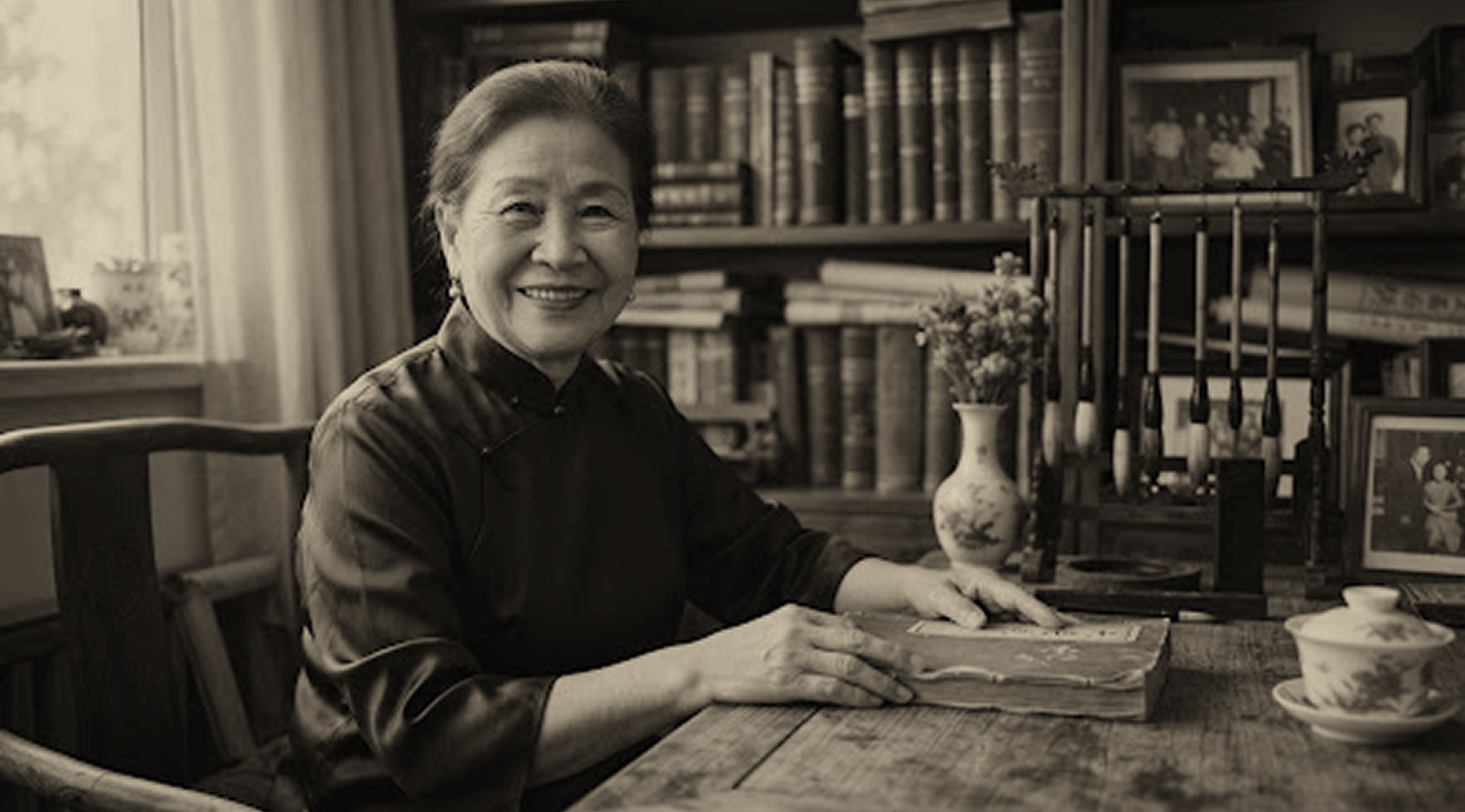 Lady with Book